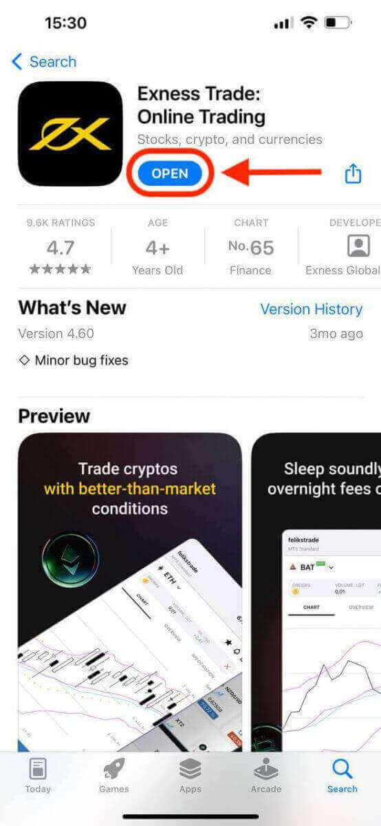 Kako preuzeti i instalirati Exness aplikaciju za mobilni telefon (Android, iOS)